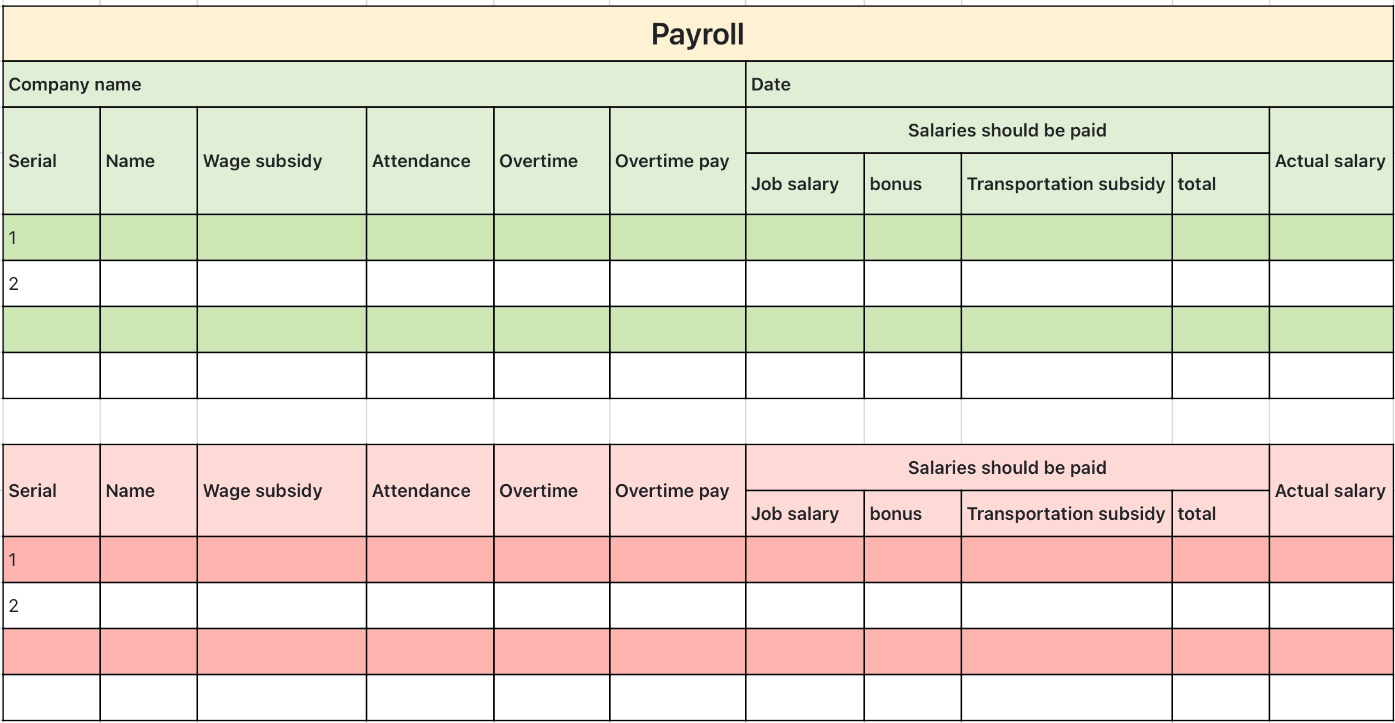 Payroll