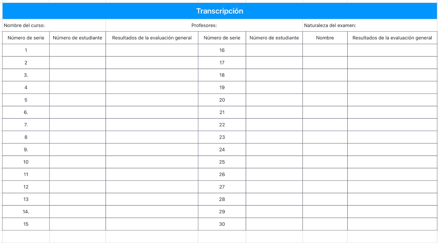 Transcripción